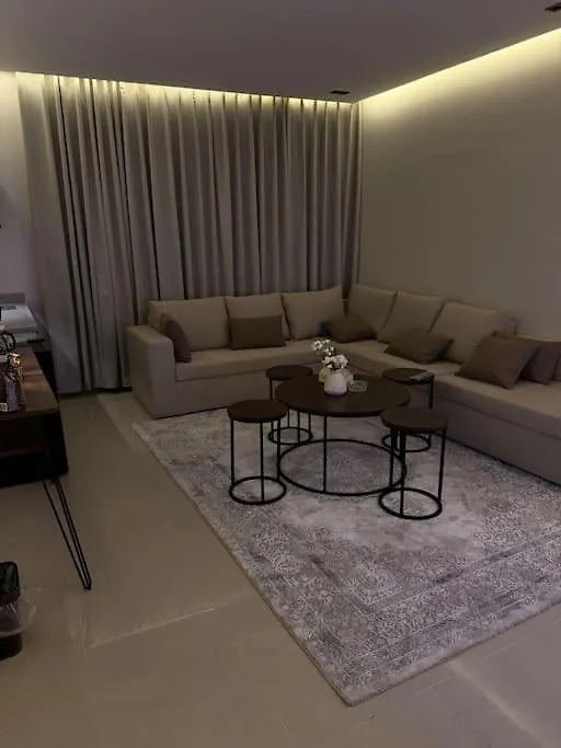 غرفة وصالة واسعة مودرن الملقا Apartment Riyadh